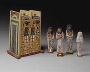 Shabti Box of Paramnekhu with Shabtis