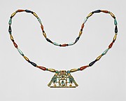Pectoral and Necklace of Sithathoryunet with the Name of Senwosret II