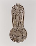 Menat of Taharqo: the King Being Nursed by the Lion-Headed Goddess Bastet