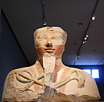 Head and Shoulders from an Osiride Statue
