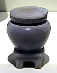 Jar for Eye Paint (kohl) with Attached Stand