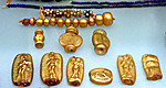 Beads, flattened