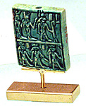 Bead plaque