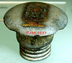 Staff finial
