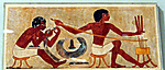 Stringing and Drilling Beads, Tomb of Rekhmire