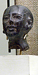 Head of male statue