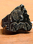 Queen Tiye Depicted on the Throne of a Statuette