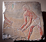 Relief with butchers