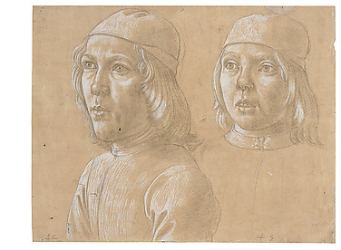 Bust Portraits of Two Boys