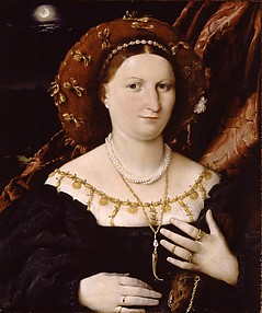 Portrait of Lucina Brembati