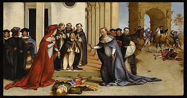 Saint Dominic Reviving Napoleone Orsini