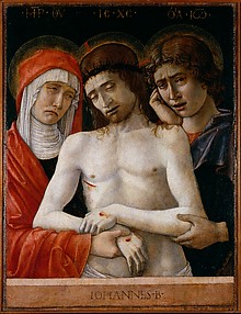 Pietà with the Virgin and Saint John