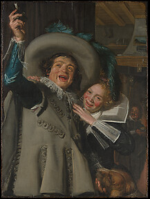 Young Man and Woman in an Inn (