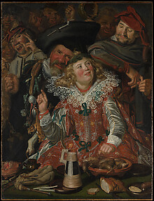 Merrymakers at Shrovetide