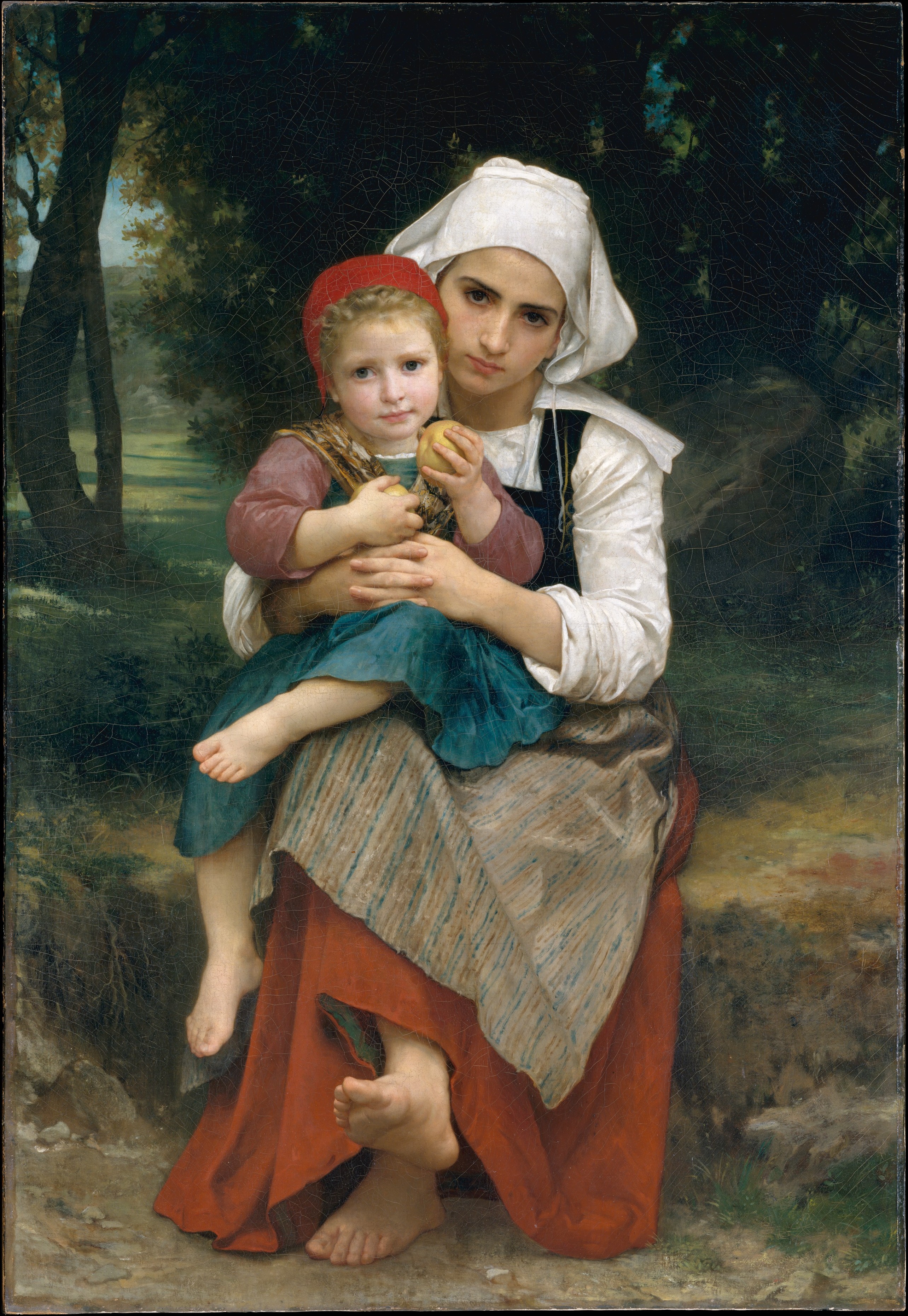 Breton brother and sister, par William Bouguereau (MET)