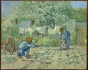 First Steps, after Millet