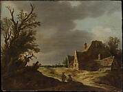 Sandy Road with a Farmhouse