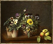 Still Life with Pansies