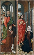 Saint Paul with Paolo Pagagnotti; Christ Appearing to His Mother