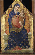 Madonna and Child Enthroned