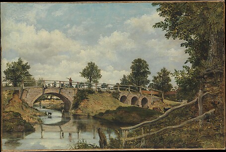 An Old Bridge at Hendon, Middlesex