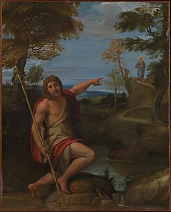Saint John the Baptist Bearing Witness