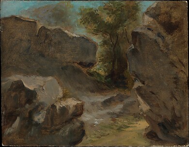 Landscape with Rocks, Augerville