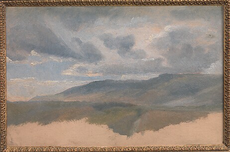 Landscape Study with Clouds