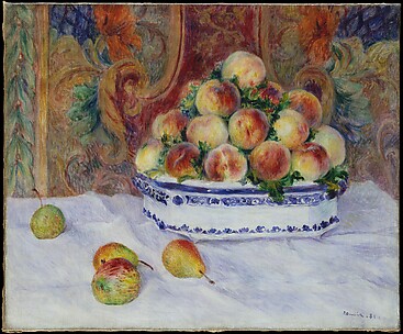 Still Life with Peaches
