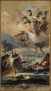 Saint Thecla Praying for the Plague-Stricken