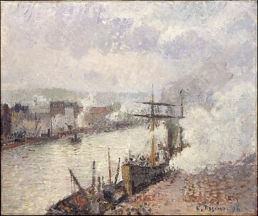 Steamboats in the Port of Rouen