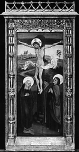 The Crucifixion, (reverse) Saint Francis of Assisi; The Resurrection, (reverse) An Abbot Saint, Possibly Saint Benedict