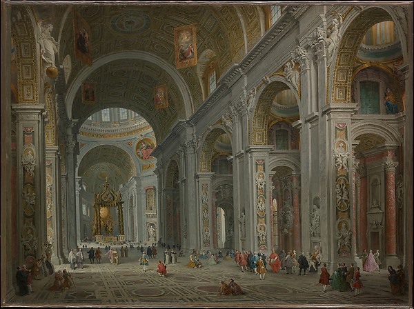 Interior of Saint Peter's,