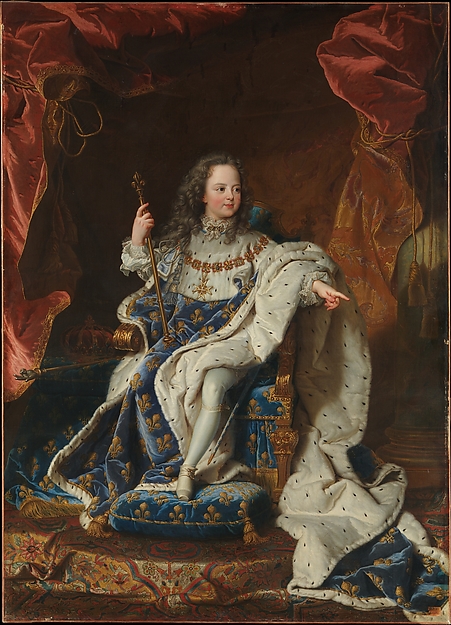 Louis XV (1710–1774) at the Age of Five in the Costume of the Sacre