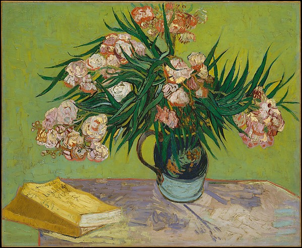 This is What Vincent Van Gogh and Oleanders Looked Like  in 1888 