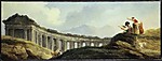 A Colonnade in Ruins