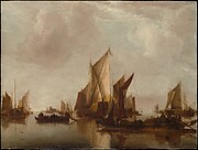 A State Yacht and Other Craft in Calm Water