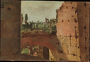 View from the Colosseum toward the Palatine
