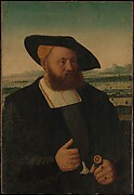 Portrait of a Man with a Moor's Head on His Signet Ring