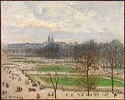 The Garden of the Tuileries on a Winter Afternoon