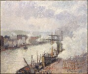 Steamboats in the Port of Rouen