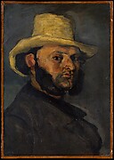 Gustave Boyer (b. 1840) in a Straw Hat