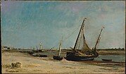 Boats on the Seacoast at Étaples