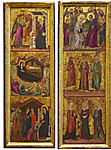 Saints and Scenes from the Life of the Virgin