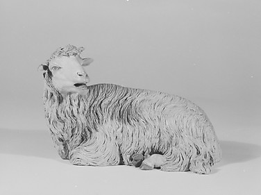 Seated sheep