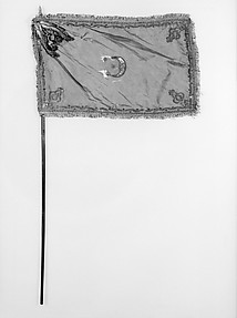 Banner with staff