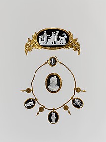 Parure (tiara, necklace, and brooch)