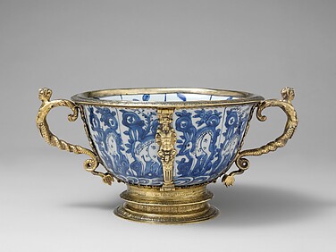 Bowl, Two-Handled (Part of Set)