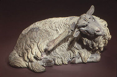 Reclining sheep