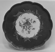 Tray (Soucoupe à pied) (one of four) (part of a service)